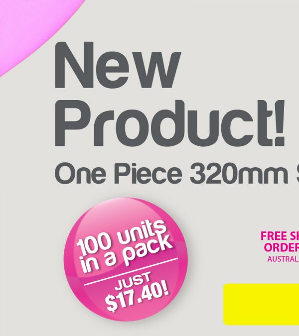 New Product - 320mm One Piece Sticks & Cups