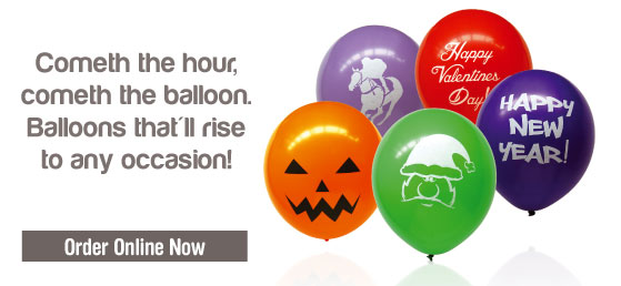foil balloons in Wellington to buy online
