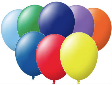 Unprinted Balloons, Latex, 72cm