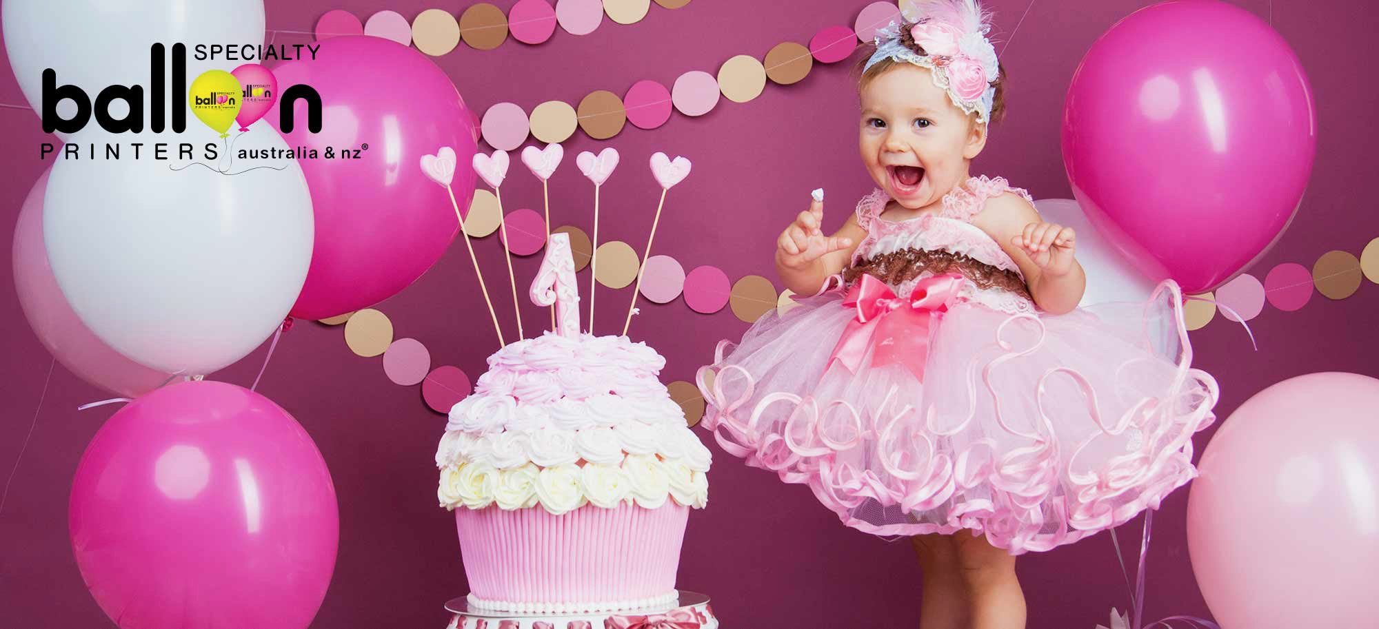 Handy Guide To Planning Baby's 1st Birthday Party - Specialty Balloon  Printers