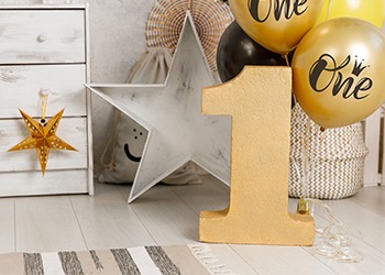 Specialty Balloon Printers First Birthdays